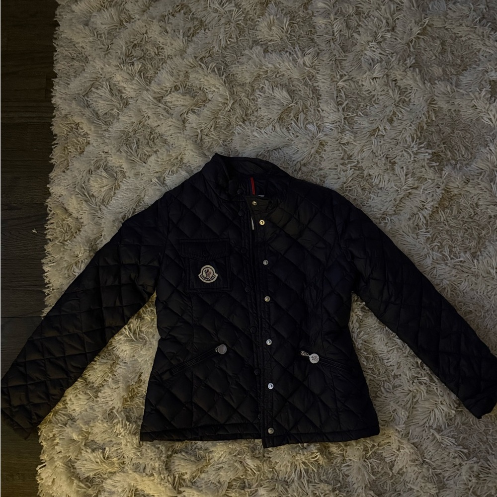 Moncler Jacket in Navy Blue size 140 in kids